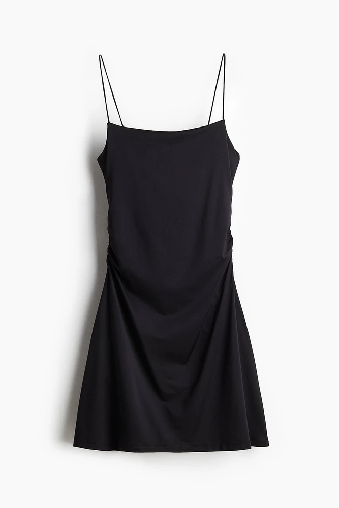 Draped Slip Dress