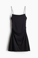 Draped Slip Dress