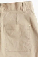 Belted Cargo Shorts