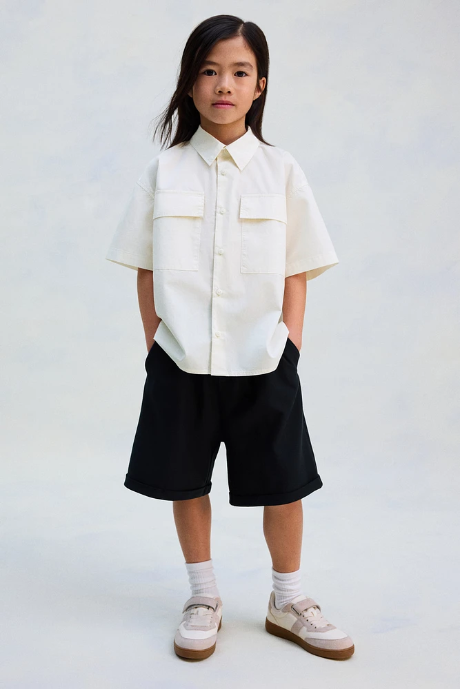 Oversized Cotton Shirt