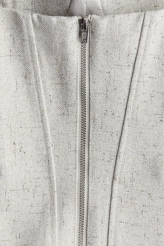 Twill Bustier Top