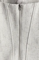Twill Bustier Top