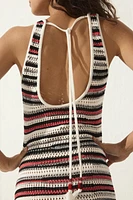 Pointelle-Knit Dress