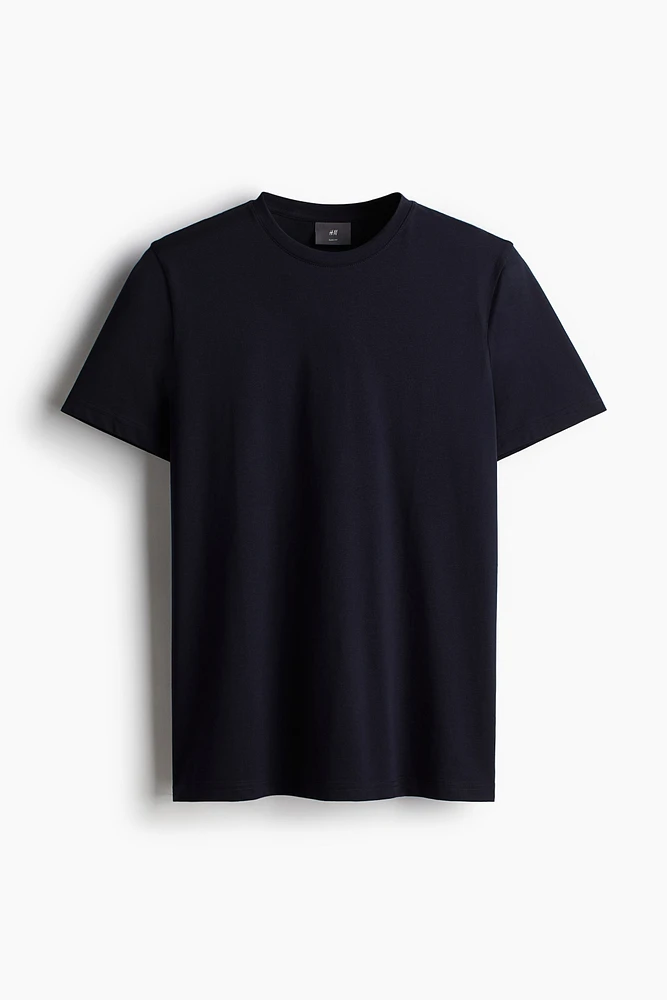 T-shirt Coupe amincie en coton pima