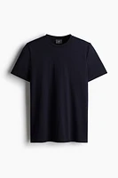 T-shirt Coupe amincie en coton pima