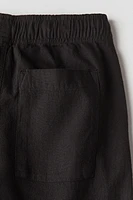 Linen-blend Joggers