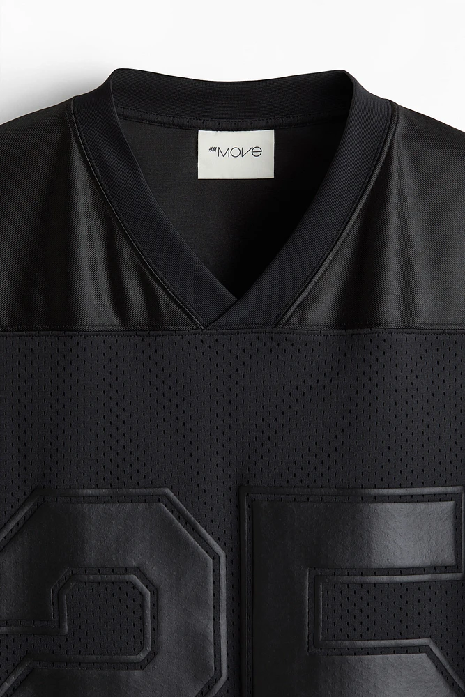 Loose-Fit Printed Sports Shirt with DryMove™