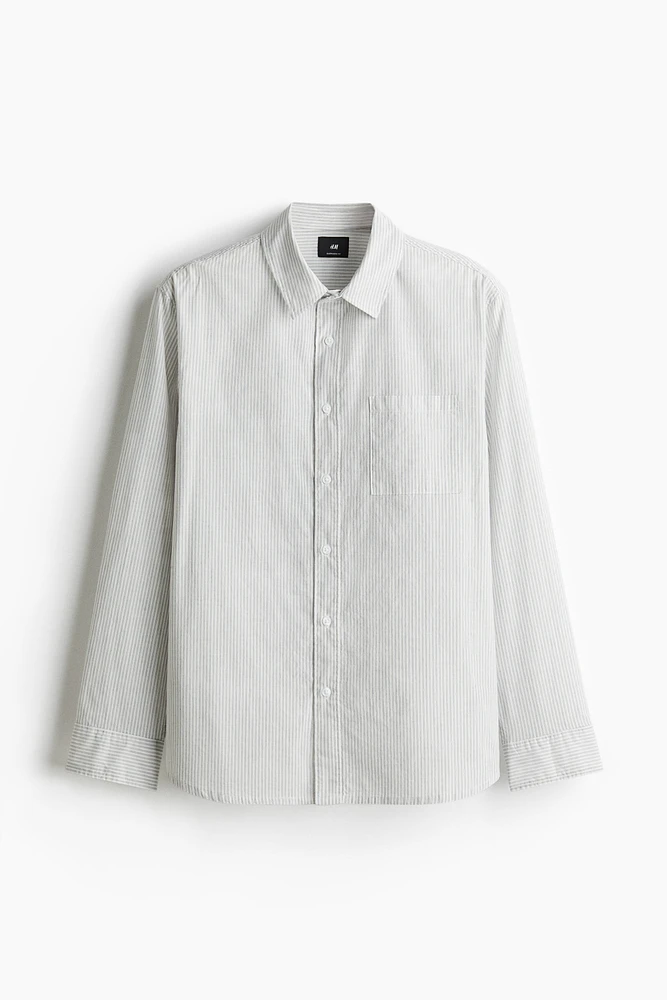 Chemise grande taille en crépon