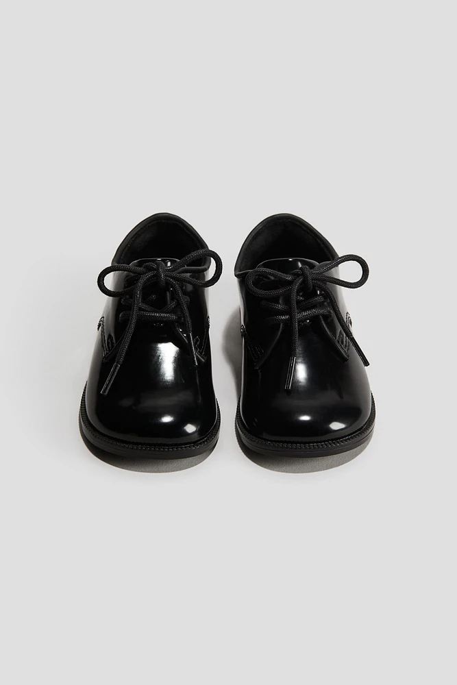 Patent Derby Shoes