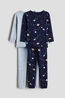 2-pack Snug Fit Cotton Pajamas