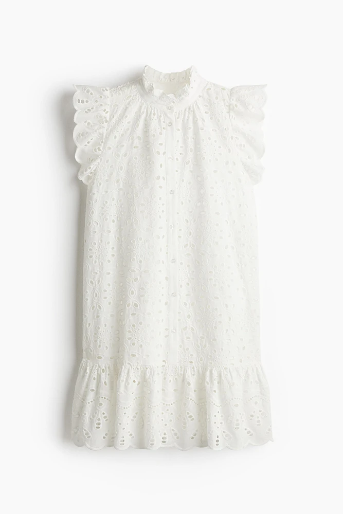 Eyelet Embroidery Dress