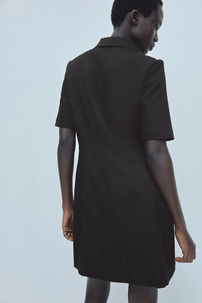 Twill Shirt Dress