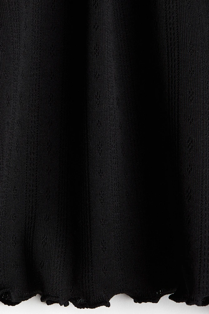 Overlocked Trim T-Shirt