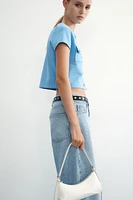Waffled Jersey Top