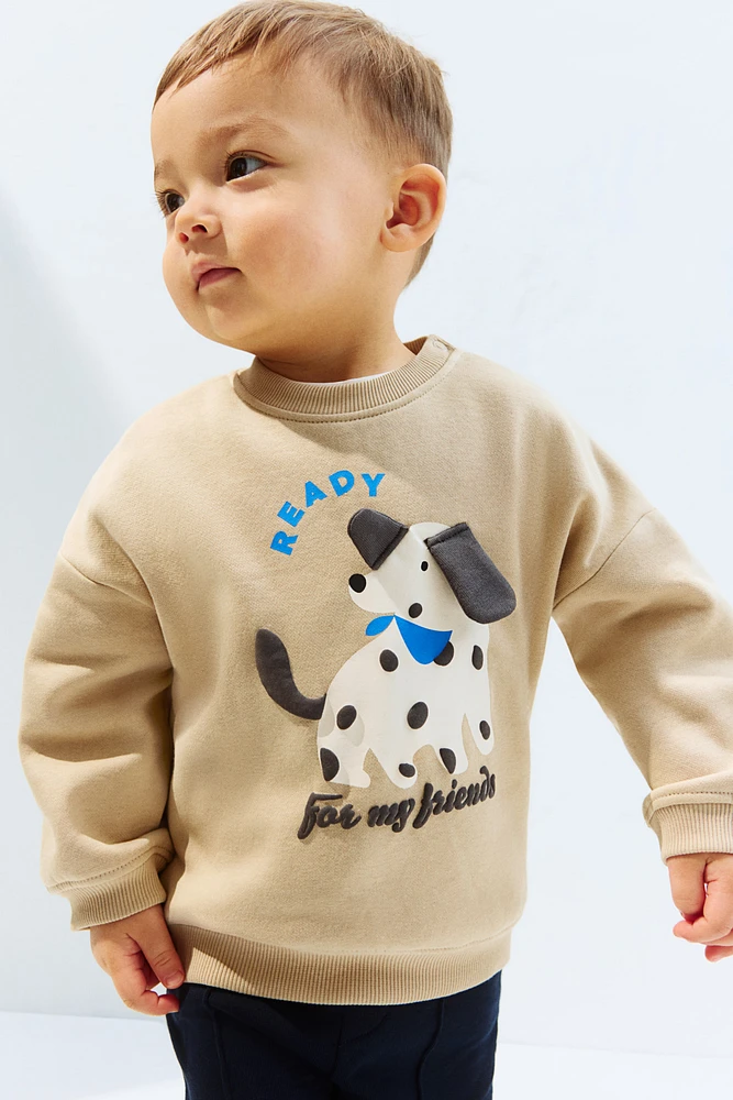 Sweatshirt with Motif