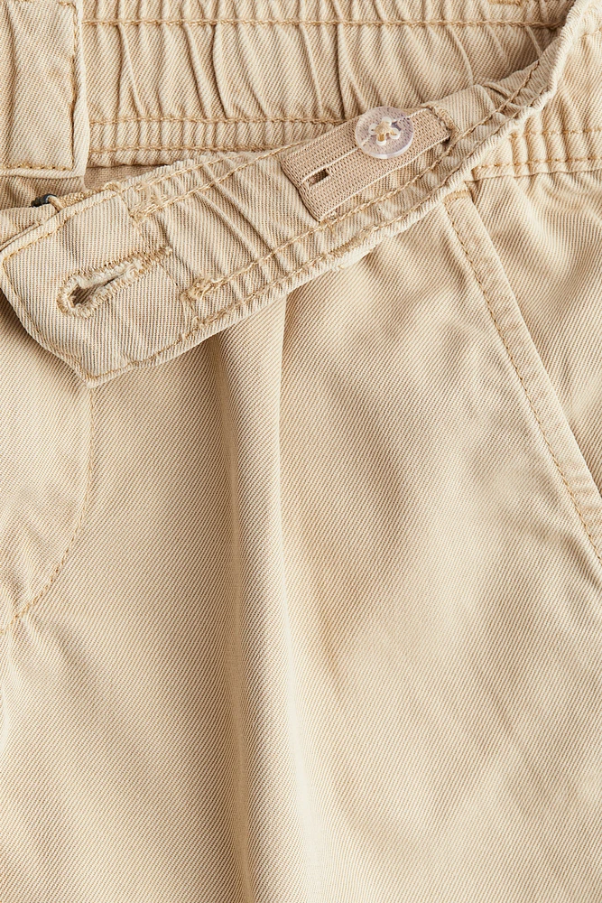 Loose-Fit Tapered Twill Chinos