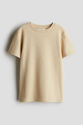 T-shirt texturé