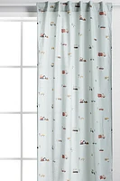 2-pack Patterned Cotton Curtains