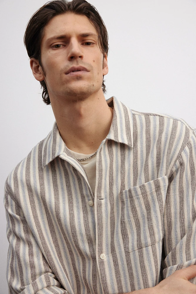 Regular-Fit Textured Shirt