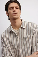 Regular-Fit Textured Shirt