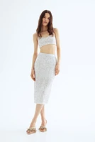 Sequined Bralette Top