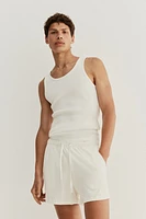 Débardeur et short de pyjama en coton