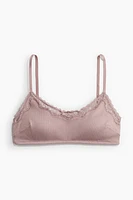 Padded Soft-Cup Jersey Bra