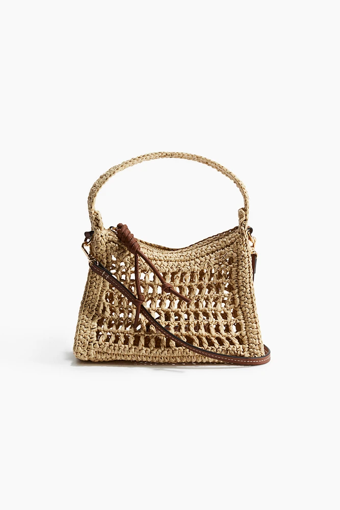 Straw Crossbody Bag