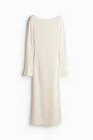 Knit Silk-Blend Dress