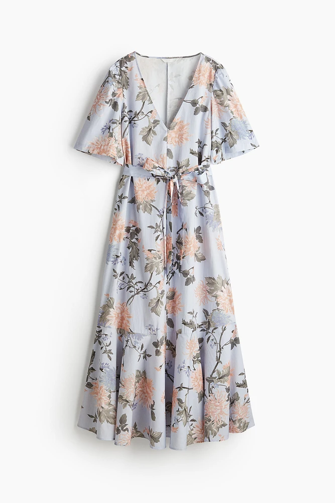Tie-Belt Dress