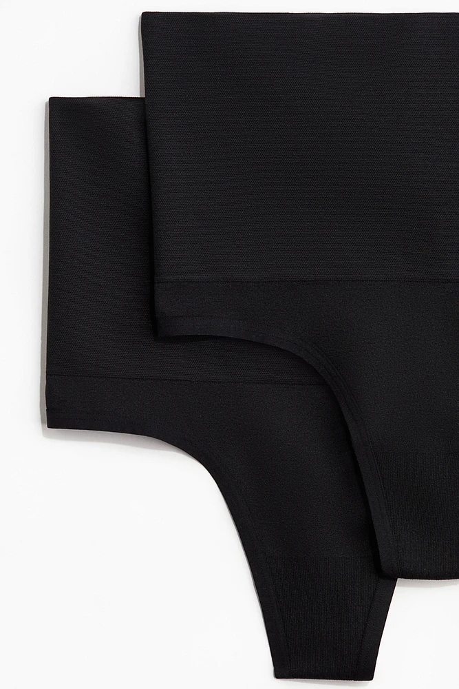 2-pack Medium Shape Thong Briefs
