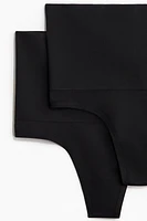 2-pack Medium Shape Thong Briefs