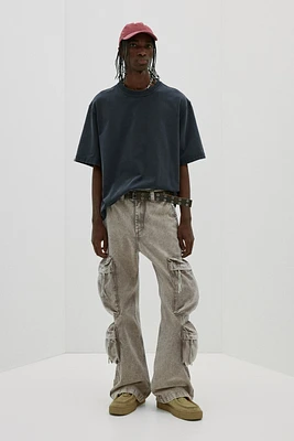 Regular-Fit Twill Cargo Pants