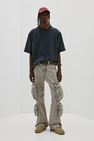 Regular-Fit Twill Cargo Pants