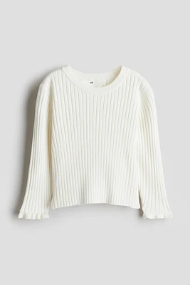 Rib-knit Sweater