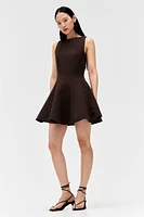 Dress with Flared Skirt