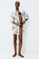 Crinkled Beach Shirt