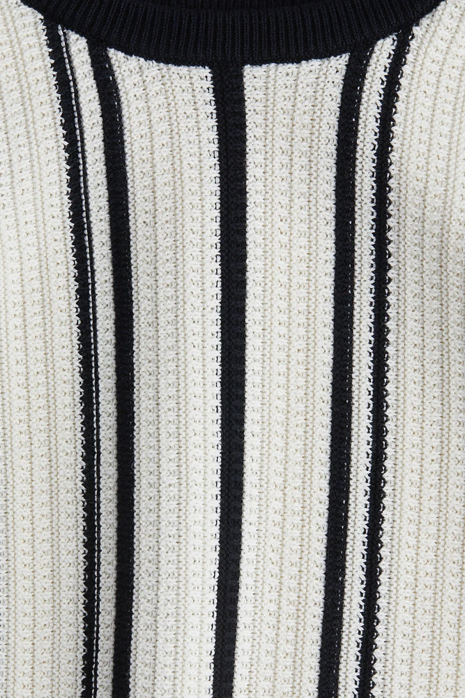 Textured Cotton Dress