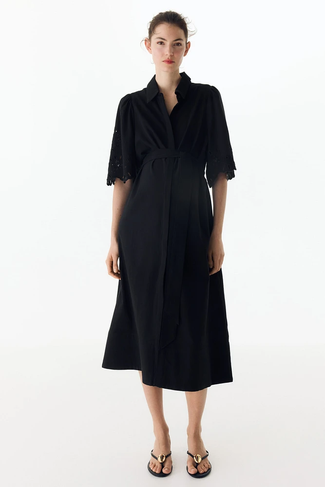 MAMA Cotton Shirt Dress