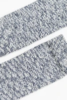 Rib-Knit Socks