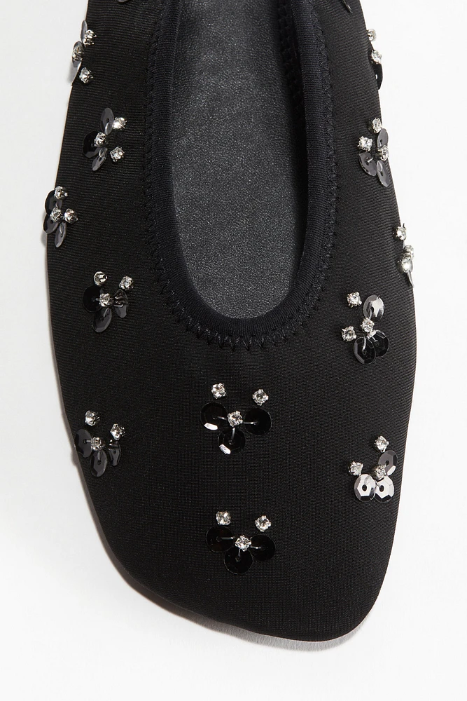 Embellished Slingbacks