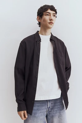 Chemise ample à boutons