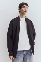 Loose-Fit Button-Down Shirt