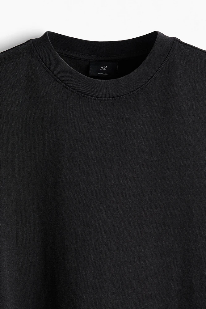 Regular-Fit Washed Tank Top