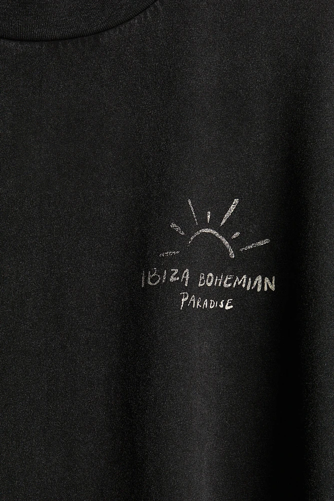 T-shirt grande taille avec motif