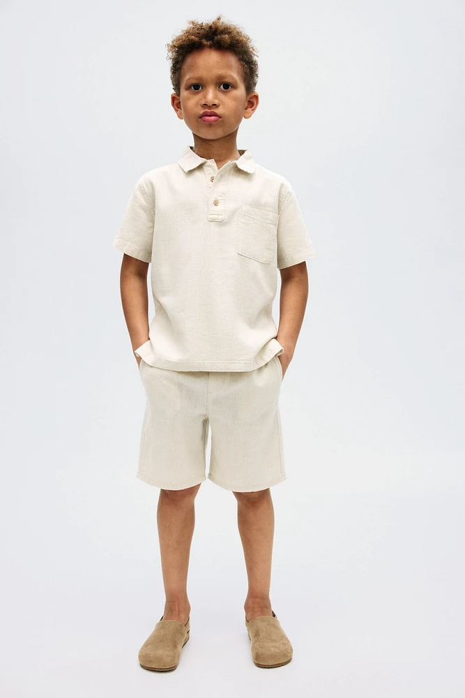 2-Piece Linen-Blend Set
