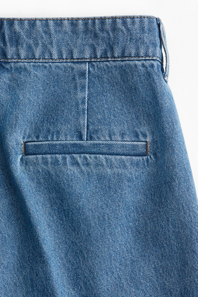 Denim Bermuda Shorts