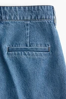 Denim Bermuda Shorts