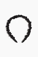 Ruched Satin Hairband