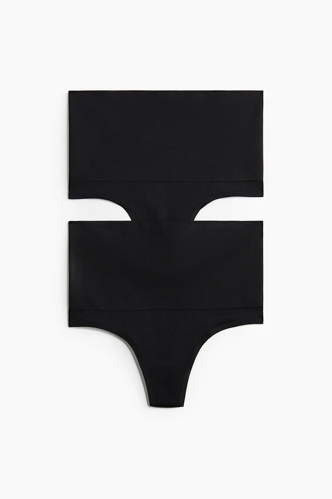 2-pack Medium Shape Thong Briefs